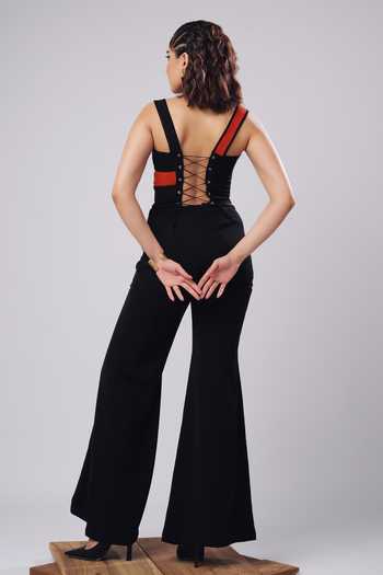 Ahi Clothing Helen Sculpted Corset Top With Trouser 