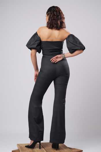 Ahi Clothing Heidi Corset Top With Flared Trouser 
