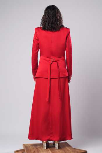 Ahi Clothing Rosemary Scarlet Skirt Set 