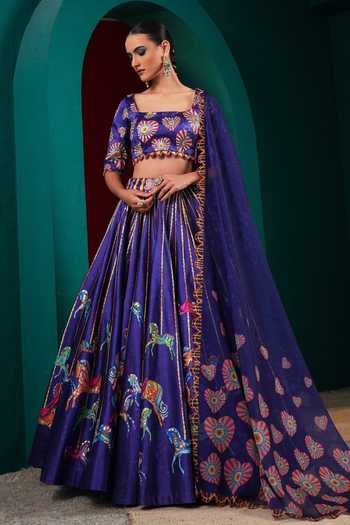 Miku Kumar Princess Seraphine Printed Lehenga Set 