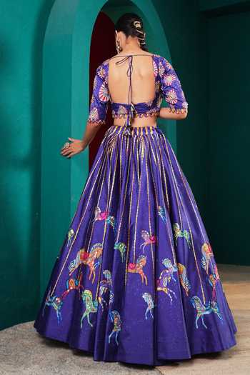 Miku Kumar Princess Seraphine Printed Lehenga Set 