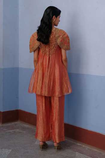 Alam By Tulsi Patel Sawli Embroidered Kurta & Pant Set 