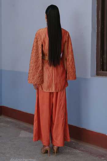 Alam By Tulsi Patel Meera Embroidered Jacket & Pant Set 