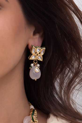 Buy Joules by Radhika Pink Lavesha Embellished Necklace Set Online at Aza Fashions Buy_Joules by Radhika_Pink Lavesha Embellished Necklace Set _Online_at_Aza_Fashions