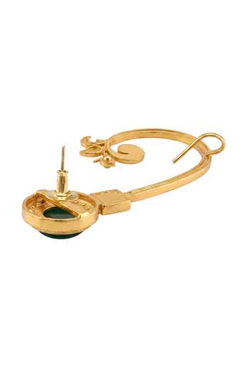 Joules by Radhika Gold Plated Ariyana Pair Of Ear Cuff Earrings Online at Aza Fashions Joules by Radhika_Gold Plated Ariyana Pair Of Ear Cuff Earrings _Online_at_Aza_Fashions