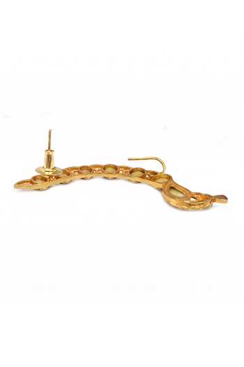 Joules by Radhika Gold Plated Samyra Pair Of Ear Cuff Earrings Online at Aza Fashions Joules by Radhika_Gold Plated Samyra Pair Of Ear Cuff Earrings _Online_at_Aza_Fashions