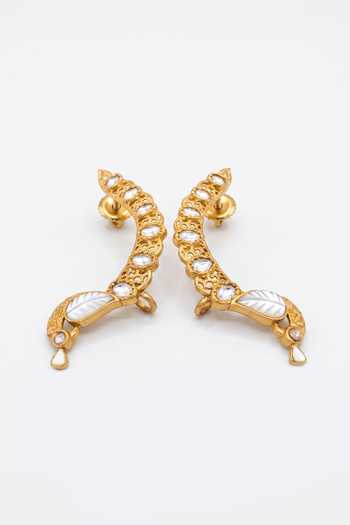 Joules by Radhika Samyra Pair of Ear Cuff Earrings 