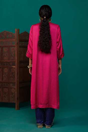 Neitri Gauri Bandhani Print Kurta & Pant Set 