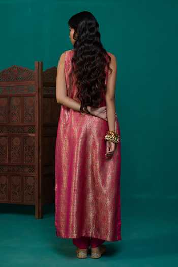Neitri Madhavi Embroidered Jacket Pant Set 