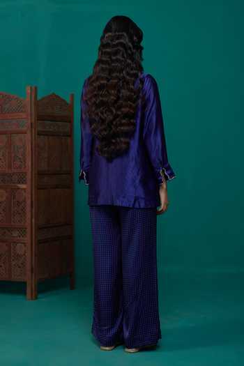 Neitri Bhavya Printed Angarkha Top & Pant Set 
