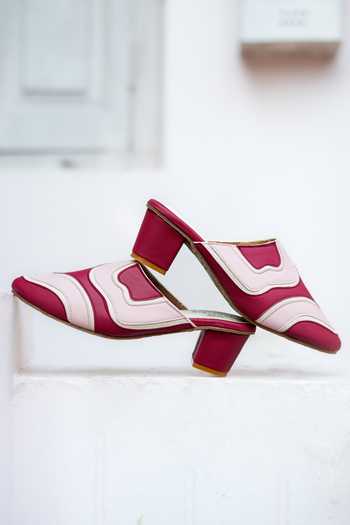 Around Always Fizz Curves Mule Heels 
