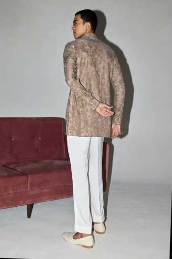 Arjan Dugal Zari Hand Work Kurta & Pant Set