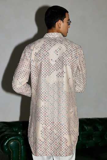 Arjan Dugal Embroidered Kurta & Pant Set
