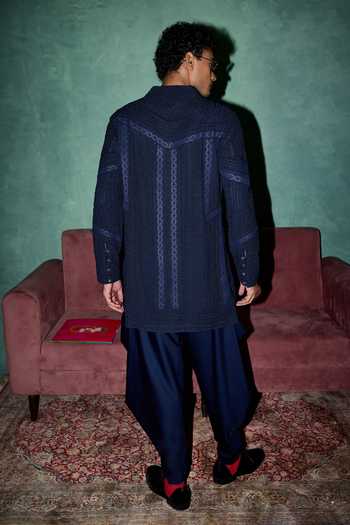 Arjan Dugal Baroque Embroidered Kurta Set