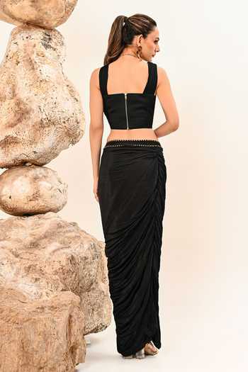 Day And Mood Gathered Skirt Set 