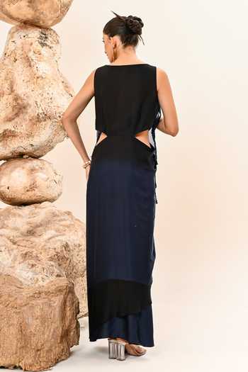 Day And Mood Cutwork Sleeveless Dress 
