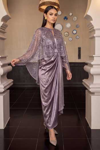 House Of Fett Libra Lunar Shimmer Cape & Dress Set 