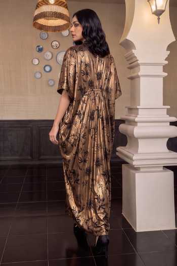 House Of Fett Gilded Garden Kaftan 