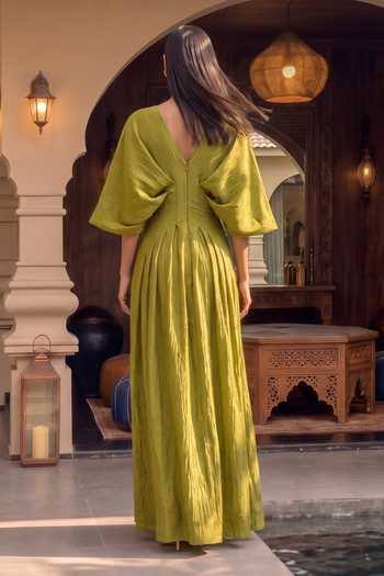 House Of Fett Festive Flared Jumpsuit 