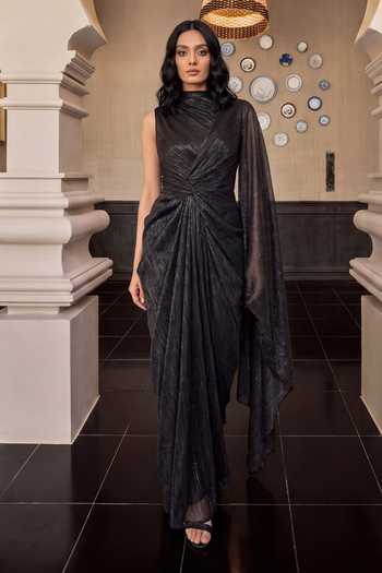 House Of Fett Royale Draped Gown 