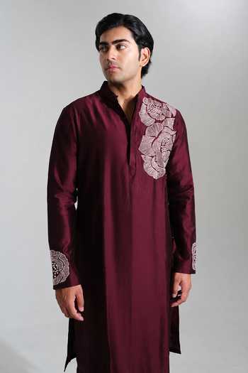 House Of Koa Florin Rose Embroidered Kurta Set 