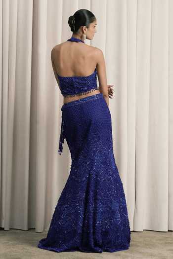 Istya Embroidered Fishcut Lehenga Set 