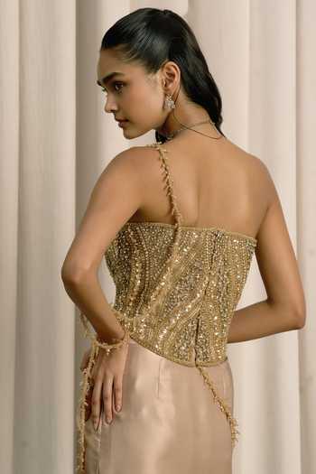 Istya Embellished Corset & Skirt Set 