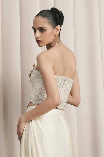 Istya Embellished Corset & Skirt Set 