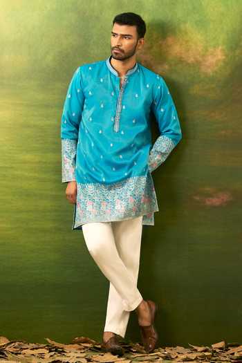 Arihant Rai Sinha Abstract Pattern Kurta Set 