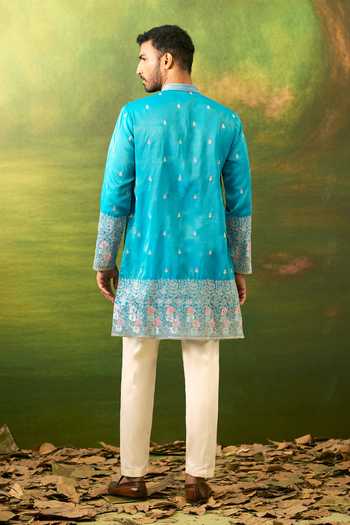 Arihant Rai Sinha Abstract Pattern Kurta Set 