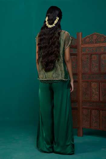 Neitri Nitya Embroidered Top & Pant Set 