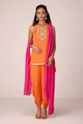 Shyam Narayan Prasad Zardozi Embroidered Kurta Set