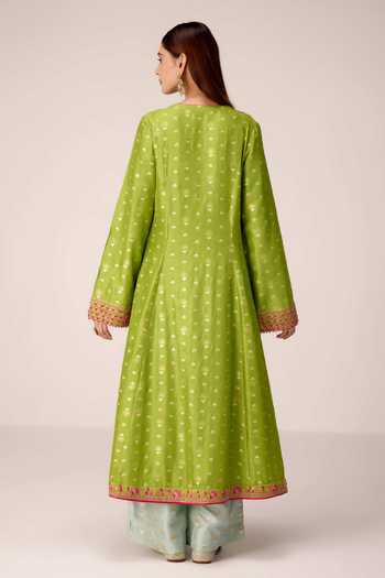 Shyam Narayan Prasad Dori Embroidered Kurta Set