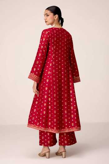 Shyam Narayan Prasad Dori Embroidered Kurta Set