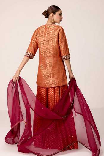 Shyam Narayan Prasad Zardozi Embroidered Kurta Set