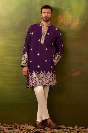 Arihant Rai Sinha Floral Pattern Kurta Set 