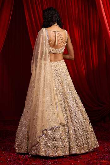 NIDHIKA SHEKHAR Survana Anvaya Embroidered Bridal Lehenga Set
