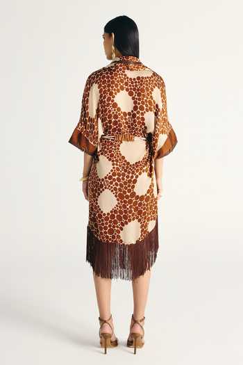 Kamaali Pret Tahra Printed Dress 