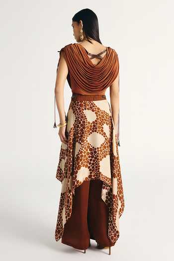 Kamaali Pret Aseel Skirt Pant Set 