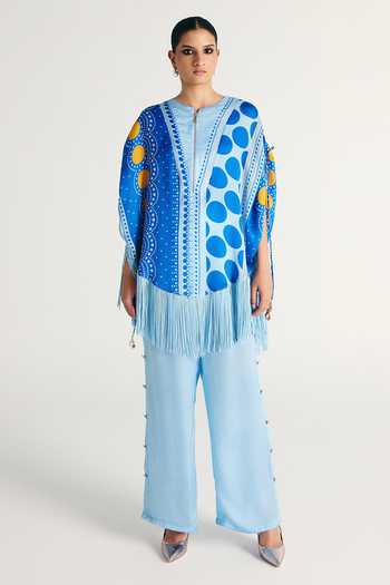Kamaali Pret Senna Printed Top & Pant Co-ord Set 