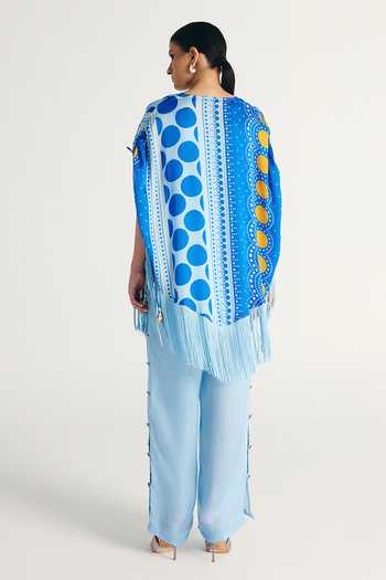 Kamaali Pret Senna Printed Top & Pant Co-ord Set 