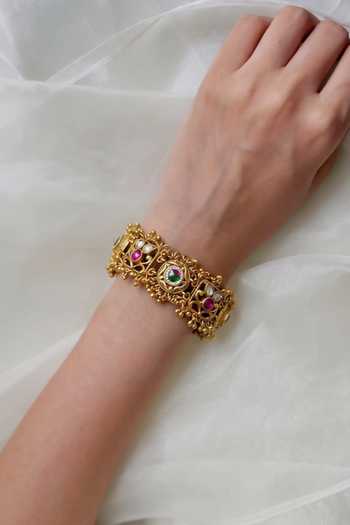 Prestones Stone Embellished Bracelet 