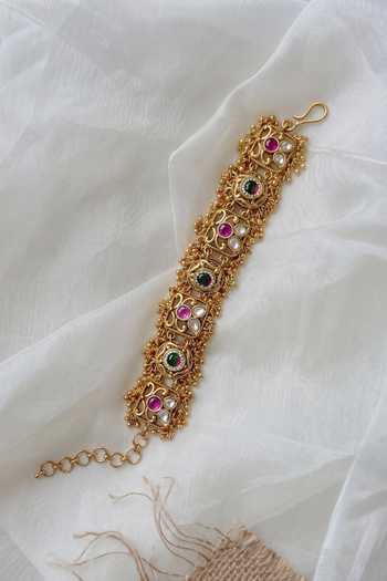 Prestones Stone Embellished Bracelet 