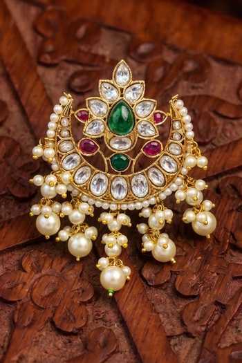 Prestones Zirconia Embellished Hair Accessory