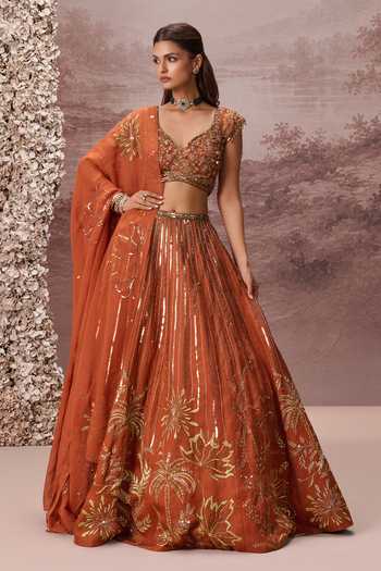 Parul Gandhi Gulnaar Embroidered Lehenga Set 