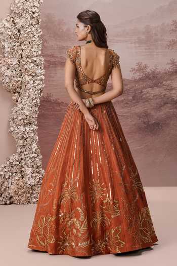 Parul Gandhi Gulnaar Embroidered Lehenga Set 