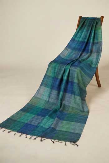 Aeshaane Fringe Tassel Bordered Scarf 