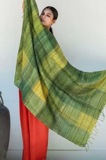 Aeshaane Textured Pattern Scarf
