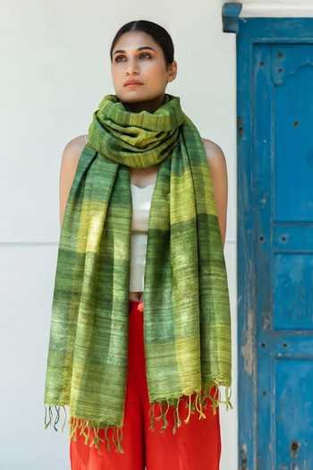Aeshaane Textured Pattern Scarf