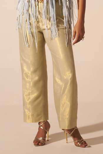 Buy Jyoti Sachdev Iyer Gold Tissue Sequins Sweetheart Neck Embroidered Corset And Skirt Set Online at Aza Fashions Buy_Jyoti Sachdev Iyer_Gold Tissue Sequins Sweetheart Neck Embroidered Corset And Skirt Set _Online_at_Aza_Fashions